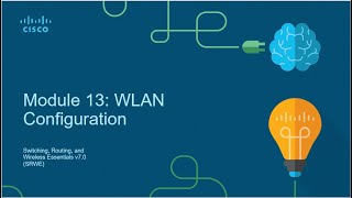CCNA Module 13: WLAN Configuration