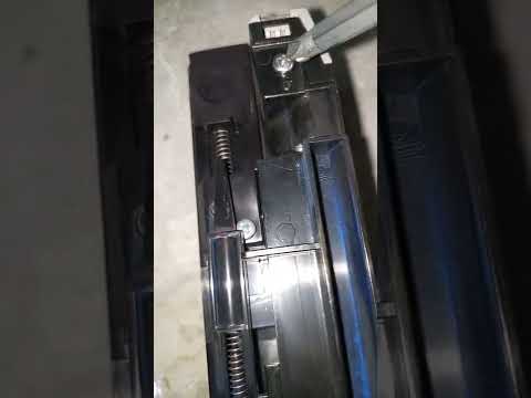 how to  replace developer on sharp mx2600 series