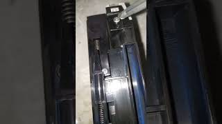 how to  replace developer on sharp mx2600 series