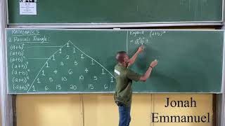 Binomial Theorem 2 - Pascals Triangle