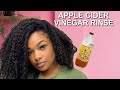 How to do Apple Cider Vinegar rinse for natural hair growth. EASY WAY!