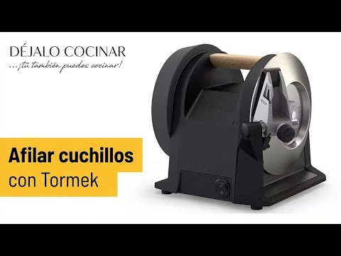 Afilando cuchillos con Tormek