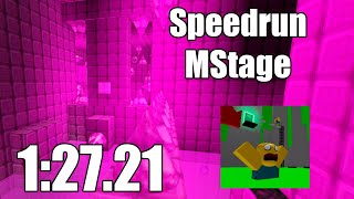Acid Escape - MStage Speedrun 1:27.21 (Roblox)