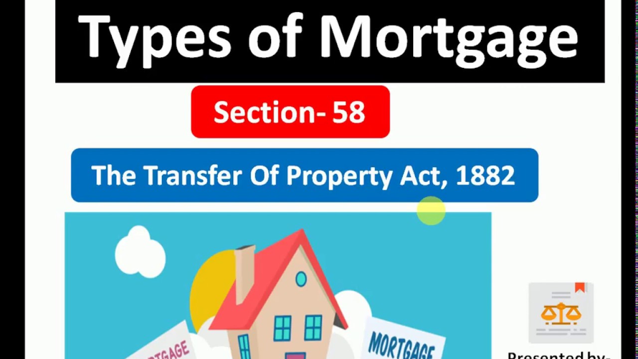 Types of Mortgagesection 58 YouTube