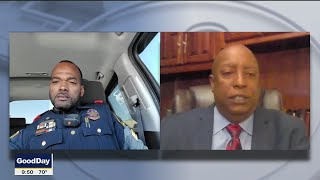Here & Now  Dallas police sergeant takes a knee during protests