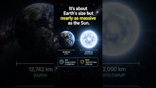 White Dwarfs Explained in 30 Seconds 🤯 The Tiny Stars That Outlive Almost Everything