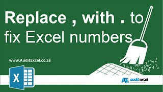 Celebrity Fix number lists with comma instead of full stops in Excel Net Worth