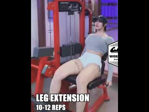 Hitomi Fitness Model workout