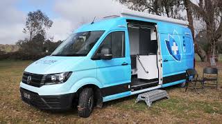 Alpine Outreach van walkthrough