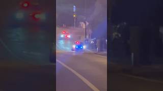 Dual unmarked response to police chase! KIA stinger! Responding and Volkswagen responding #police Dual unmarked response to police chase! KIA stinger! Responding and Volkswagen responding #police