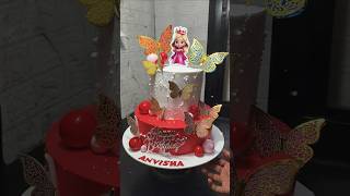 Butterfly Beautiful Cake Design #viral #shorts #trending #ytshorts #youtube #explore #shortsfeed #yt