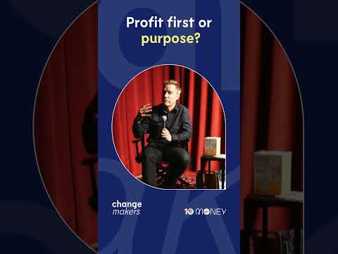 Profit or purpose? 👀 Which should come first?