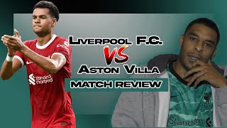 VILLA 3 - 3 LIVERPOOL | GAKPO CONTINUES GOOD FORM | QUANSAH WITH A GREAT GOAL | POST MATCH REACTION