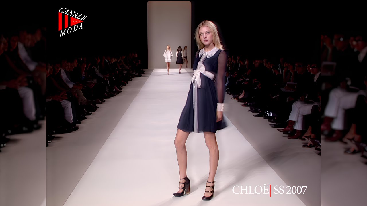 CHLOÉ весна-лето 2007 Париж 4K – Canale Moda