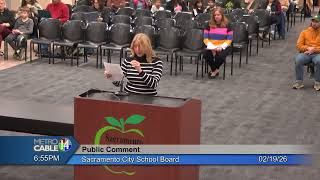 Sacramento City Unified School District - February 19, 2026