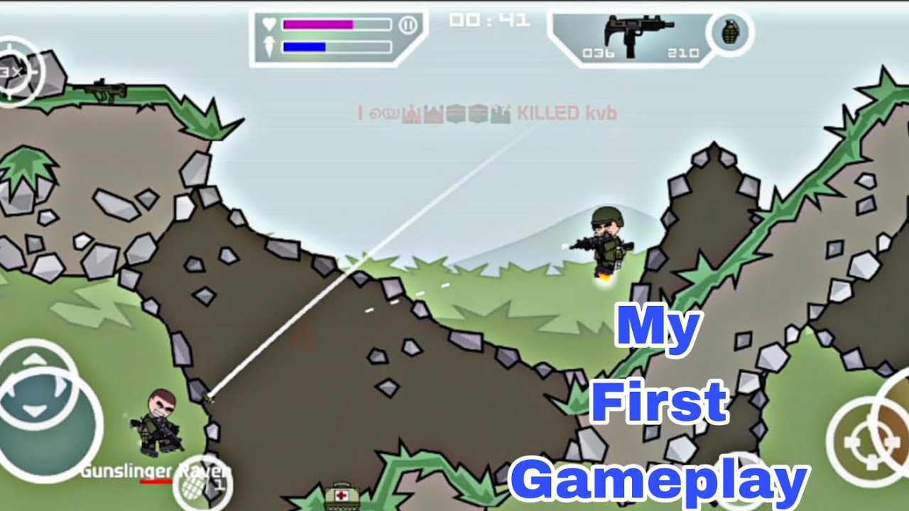 I PLAY MINI MILITIA - WAR .Io  | RAJPAL GAMERZ OP
