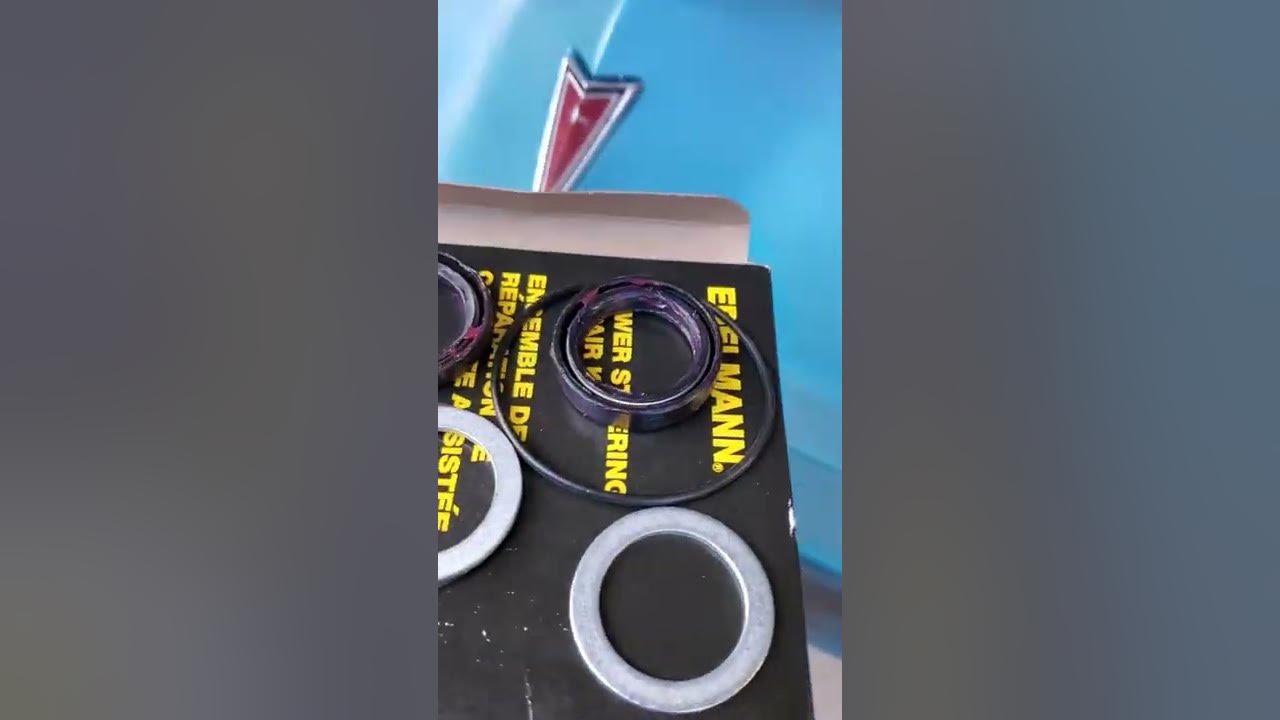Fixing a leak on lower pitman arm seal . YouTube