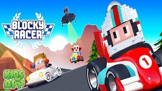 Blocky Racer - Endless Arcade Racing (Full Fat) - Best App For Kids screenshot 3