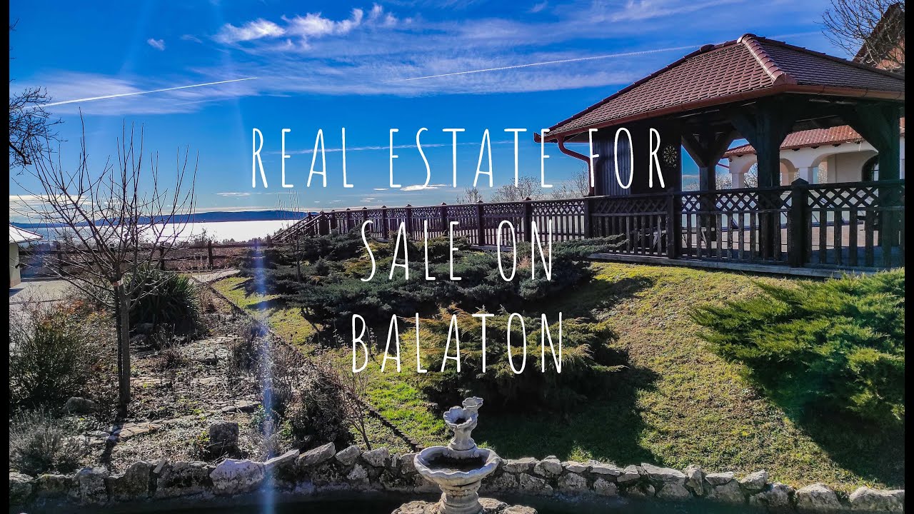Real estate for sale on Balaton Hungary YouTube
