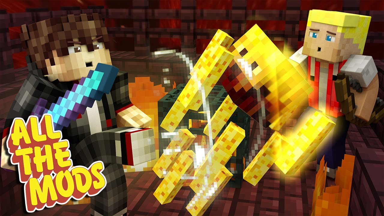 Blazes VS @CastCrafter VS @Debitor | Minecraft ALL THE MODS 6 #06 - YouTube