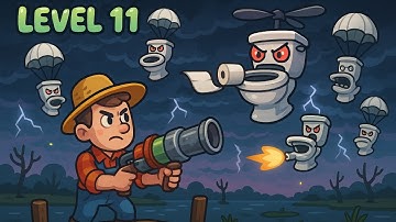 Swamp Attack 2 Level 11 Gameplay Walkthrough