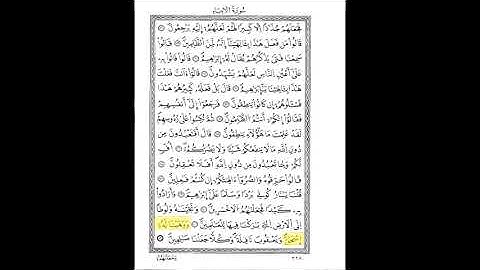 قرآن كريم الشيخ عبد الرحمن بن موسى ورش عن نافع حزب 33