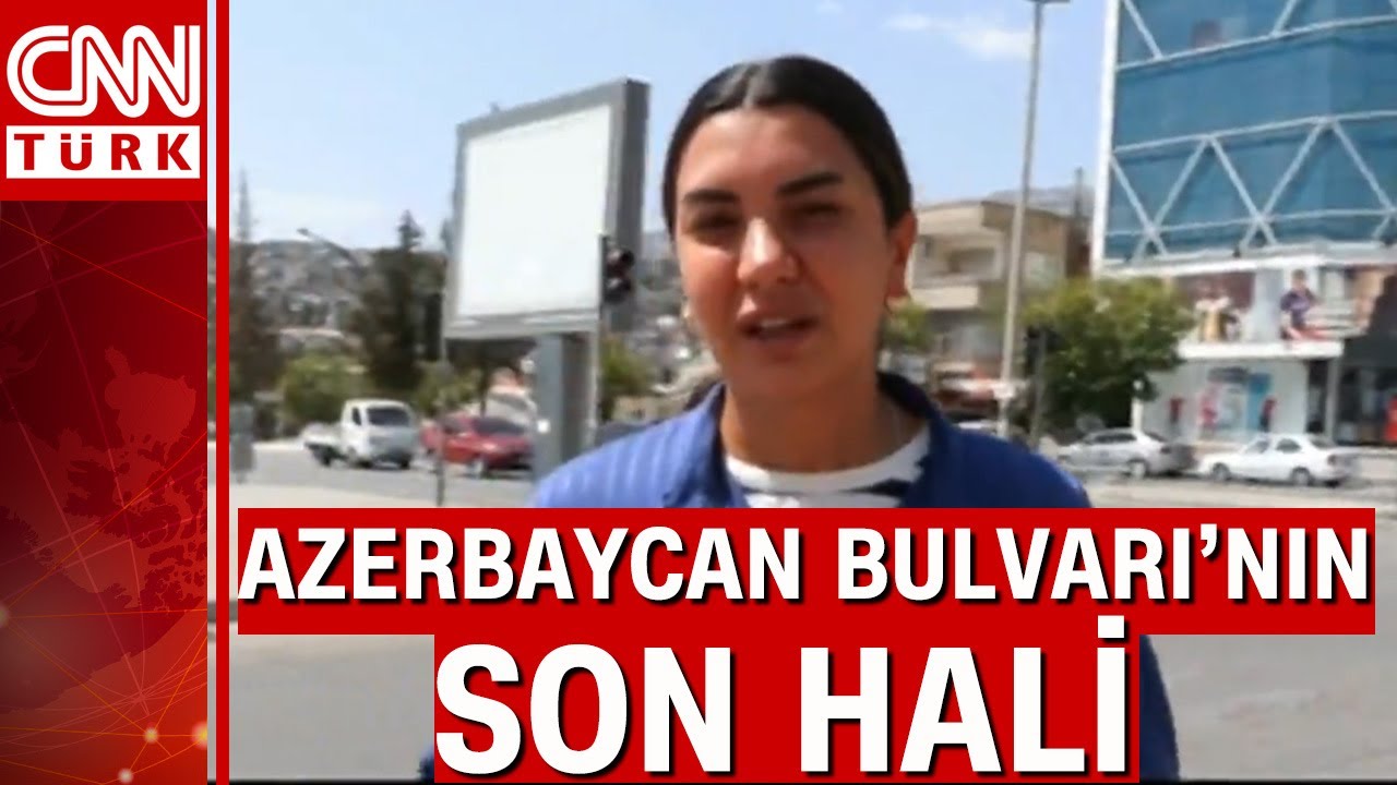 Fulya Öztürk, depremden 6 ay sonra Azerbaycan Bulvarı'nın son durumunu aktardı