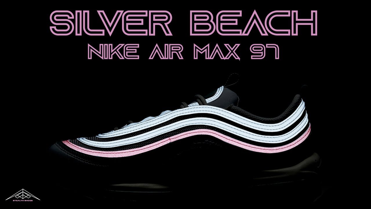 SILVER BEACH Nike Air Max 97 Shoes Exclusive Look u0026 Price - YouTube