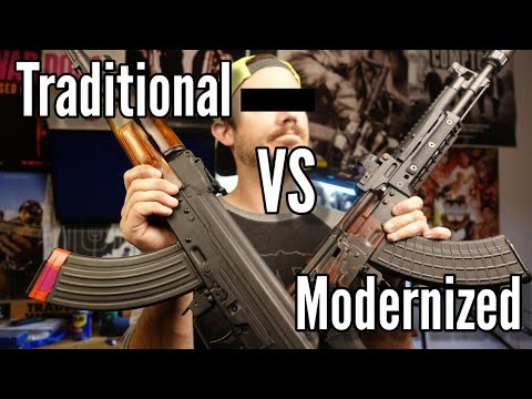 Traditional VS Modern AK S