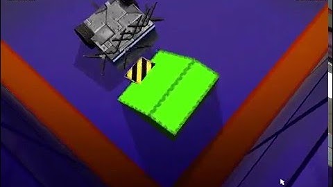 Robot Arena 2: Fast Wedge of Death vs Matrix Array