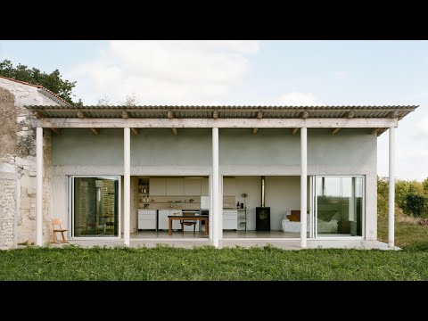 Video: Extensie barnică tipică în Franța de către PPA Architects