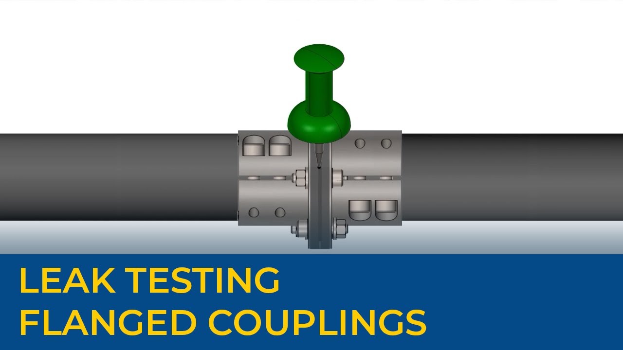 Leak Testing Flanged Couplings - YouTube