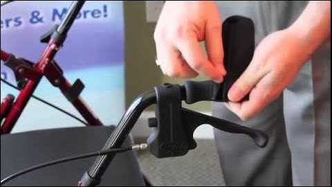 Installation Instructions for Rollator Handle Cover v2