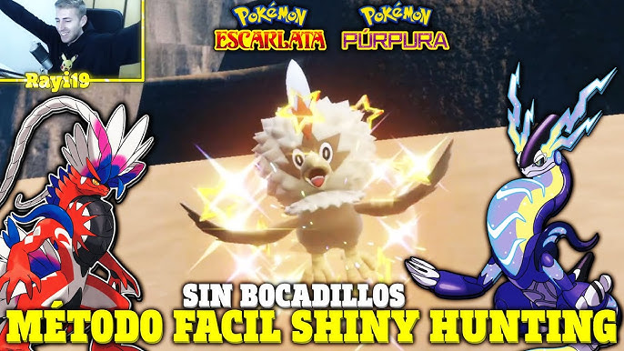 MEJOR METODO DE SHINY HUNT EN POKEMON ESCARLATA Y PURPURA COMO HACER SHINY  HUNT 100% PERFECTO 