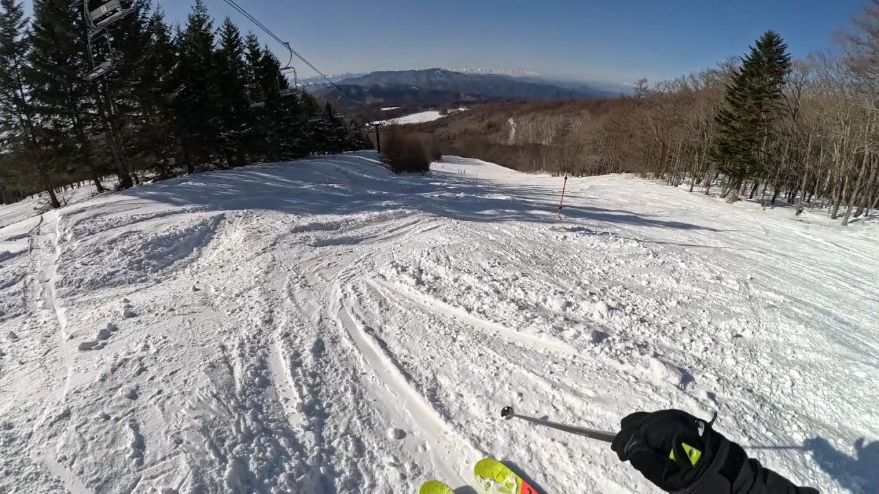 白樺高原国際スキー場コブ一本20250215