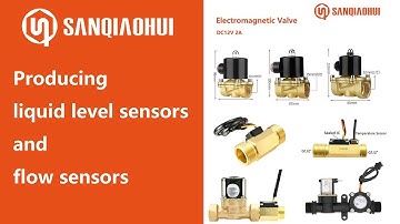 SANQIAOHUI water flow sensor with Solenoid valve #water #flow #sensor #valve #sllenoid #SANQIAOHUI