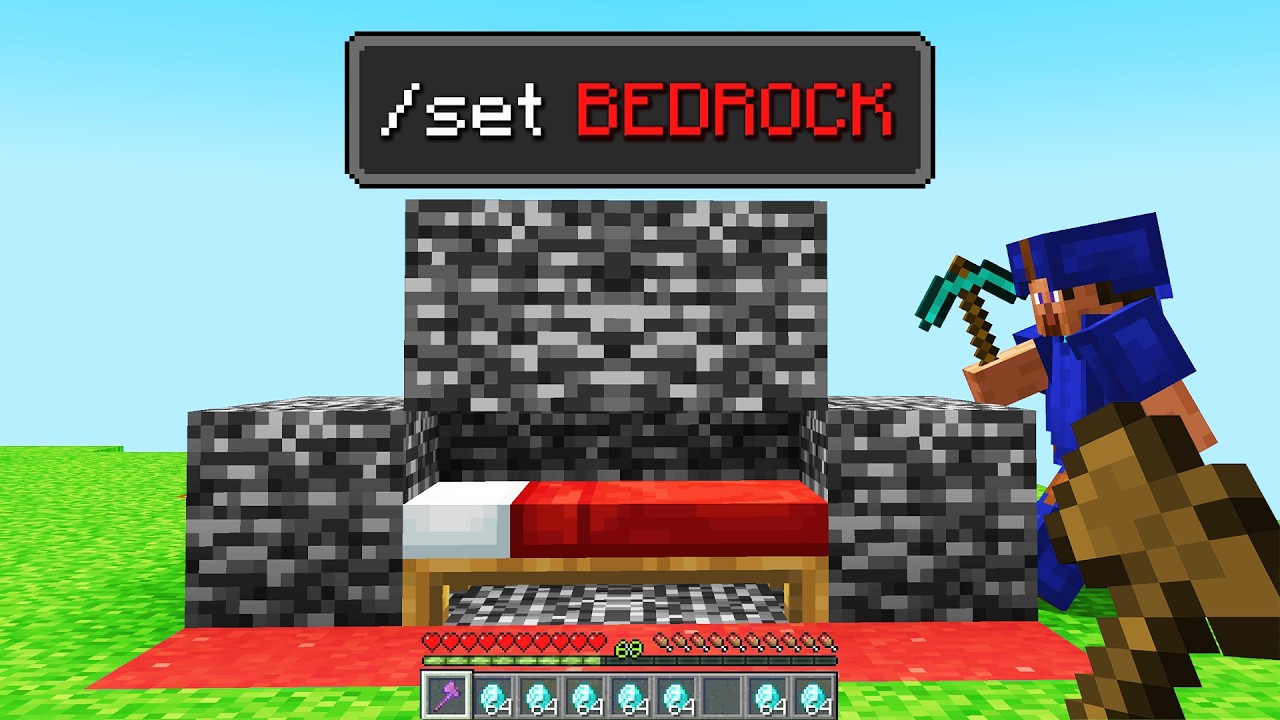 I Secretly Used WORLD EDIT in Minecraft Bedwars..