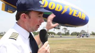 Our Community Flying With The Goodyear Blimp