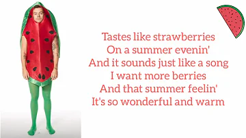 Harry Styles - Watermelon Sugar (lyrics)