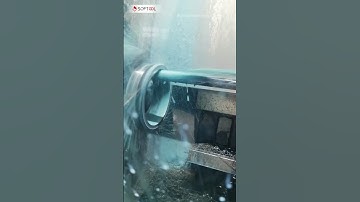 🔧 Extreme Deep Hole Cutting – 25mm x 10D Damping Boring Bar #cnc  #automobile  #cncmill #machine