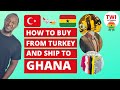 How to Buy From Turkey and Ship to Ghana | Step by Step | Grand Bazaar Istanbul | Twi Tutorials