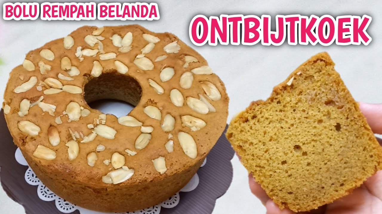 Ontbijtkoek Bolu Panggang Rempah Khas Belanda  - Bolu Jadul