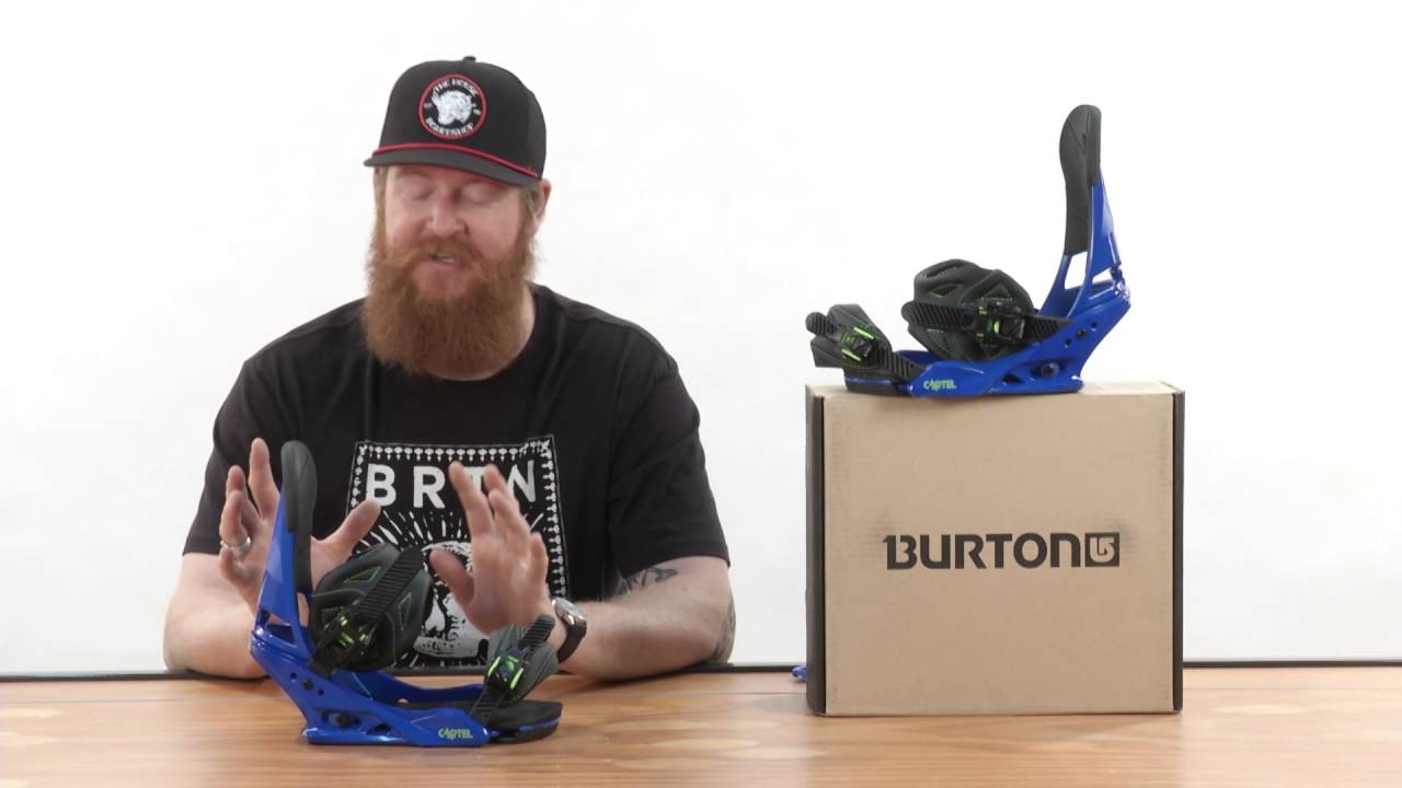 Burton Cartel Snowboard Bindings 2016-Review-The-House.com - YouTube