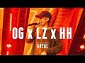 4REAL : LAZYLOXY x OG-ANIC x HIGHHOT (Live Performance)| RAP IS NOW