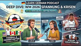 World Cup 2026: Football & Crisis | Learn German for Beginners (A1-A2 Podcast)