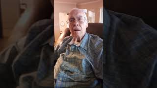 Dad makes a video message for Brett