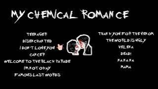 My Playlist of My Chemical Romance Songs