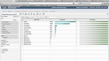 IBM Content Analytics with Enterprise Search - vyhledávání