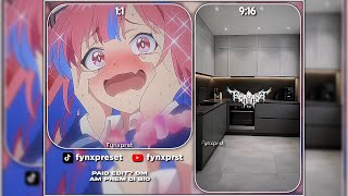 PRESET AM 2 UKURAN ☕ | 1:1 & 9:16 | DJ New Rules X Kimi No Toriko 🎶