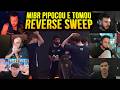 REAÇÃO DO MUNDO VENDO O REVERSE SWEEP INSANO QUE O MIBR TOMOU DA NRG!